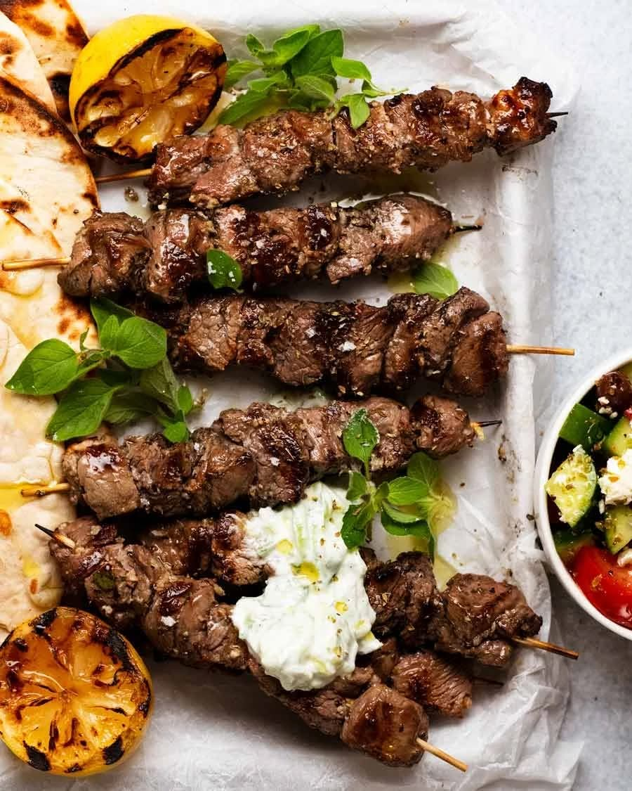 Lamb - Quebec Lamb Kebobs Halal 2.25lb (8 loaded skewers) - 0