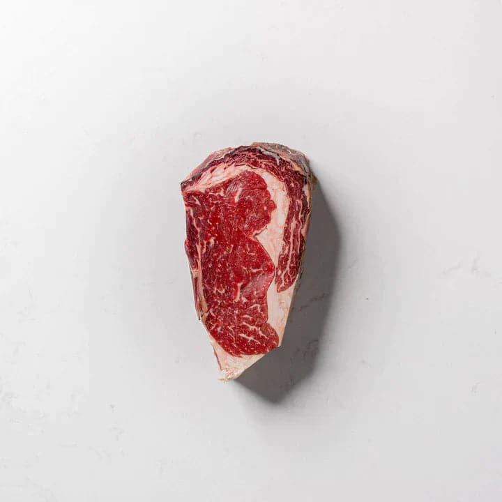 Beef - Ribeye Steak 18oz (Boneless) - Prime Grade 70+ Days Dry-Aged Gr ...